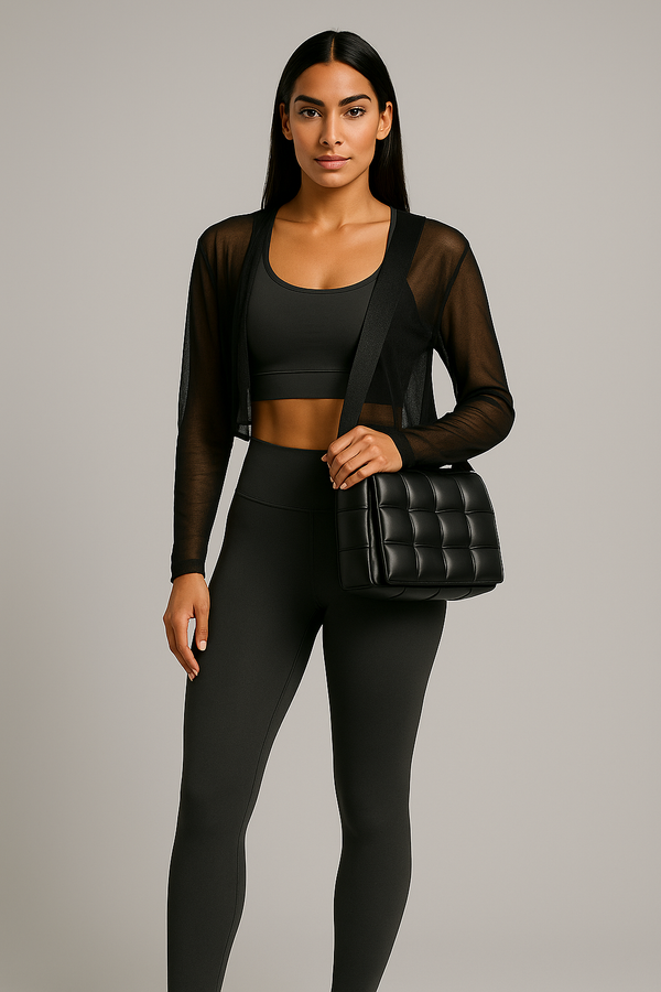 New Black Mesh Capsule