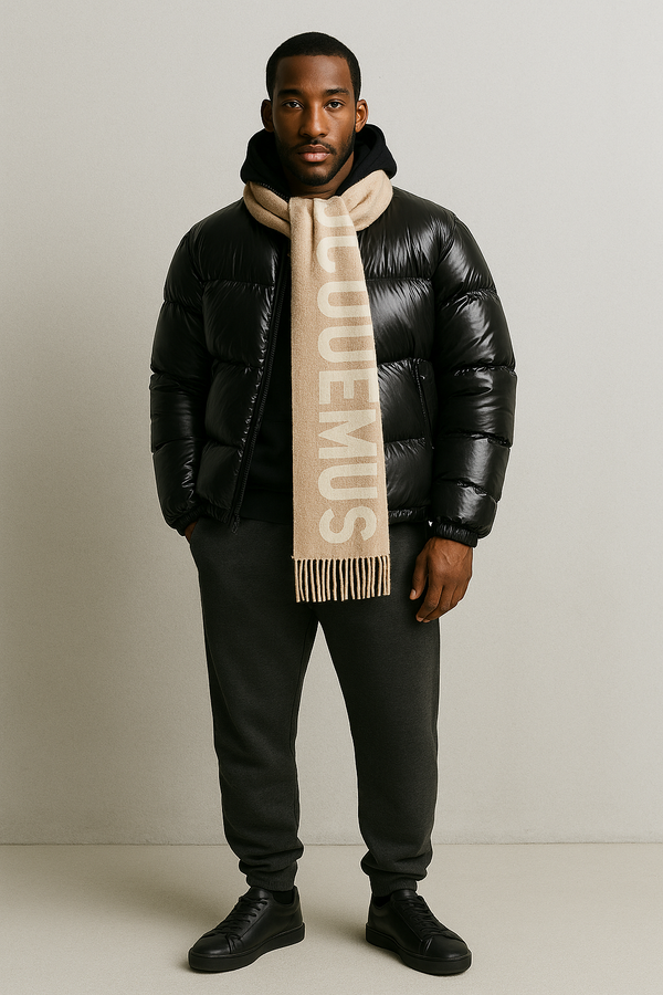 New City Puffer — Black & Oat — Capsule or Mix & Match